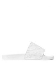 KARL LAGERFELD Klapki KL80903 Biały. Białe klapki damskie Karl Lagerfeld, bez wzorów, z tworzywa sztucznego, bez obcasa. Za 219.99 zł.