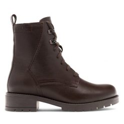 Trapery Lasocki. Brązowe trapery damskie Lasocki, bez obcasa. Za 114.99 zł.