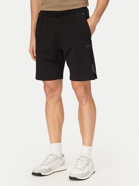 BOSS Szorty sportowe Hecon Active 50531225 Czarny Regular Fit. Czarne szorty męskie Boss, m, z syntetyku. Za 599.99 zł.