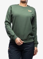 Bluza bawełniana damska Fjallraven Vardag Sweater. Zielone bluzy z kapturem damskie Fjällräven, xs, z bawełny. Za 346.49 zł.
