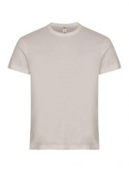 Clique Basic‑T Męski T‑shirt z bawełny, dopasowany krój. Brązowe t-shirty męskie CLIQUE, m, bez wzorów, z bawełny, bez kołnierzyka. Za 82.69 zł.