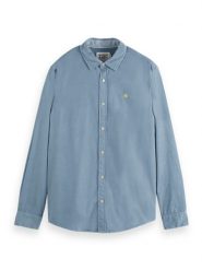 Scotch & Soda Koszula w kolorze błękitnym rozmiar: L. Niebieskie koszule męskie Scotch & Soda, l, bez wzorów, z bawełny, bez kołnierzyka, bez ramiączek. Za 149.31 zł.