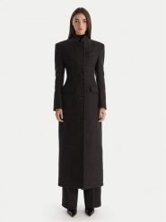 PINKO Płaszcz wełniany Jacinta Capotto 106123 A30G Szary Regular Fit. Szare płaszcze damskie Pinko, na zimę, bez wzorów, z syntetyku. Za 2,609.00 zł.