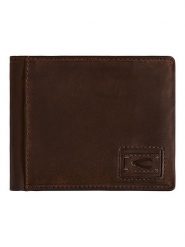 Camel Active Skórzany portfel "Dust" w kolorze ciemnobrązowym - 12 x 10 x 1,5 cm rozmiar: onesize. Brązowe portfele męskie Camel Active, bez wzorów, z materiału. Za 86.99 zł.