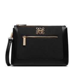 Torebka Nine West. Czarne torebki klasyczne damskie Nine West, bez wzorów, bez dodatków. Za 249.99 zł.