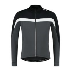 Koszulka rowerowa męska Rogelli COURSE z długim rękawem, ocieplana. Białe t-shirty sportowe męskie Rogelli, m, bez ramiączek, rowerowe. W wyprzedaży za 99.00 zł.