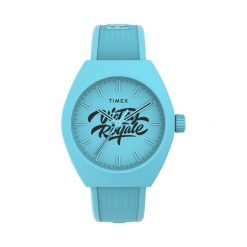 Zegarek Timex. Niebieskie zegarki męskie Timex. Za 419.99 zł.