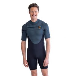Kombinezony jachtowe Jobe Sports Perth Chestzipper. Szare szorty męskie JOBE, bez wzorów, z neoprenu. Za 530.50 zł.