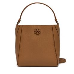 Torebka Tory Burch. Brązowe torebki klasyczne damskie Tory Burch, bez wzorów, bez dodatków. Za 1,959.00 zł.