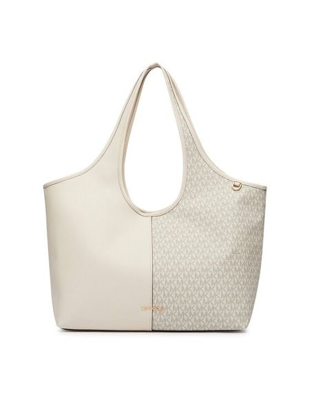 MICHAEL Michael Kors Torebka 30T6G51T9B Kremowy. Białe torebki klasyczne damskie MICHAEL Michael Kors, bez wzorów, ze skóry, bez dodatków. Za 1,321.99 zł.