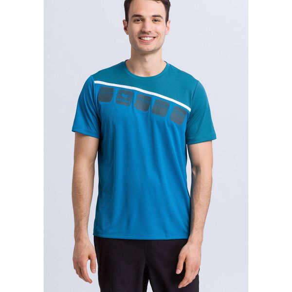 Koszulka Erima 5-C. Białe t-shirty sportowe męskie Erima, na lato, m, z materiału, bez ramiączek, do piłki nożnej. Za 171.95 zł.