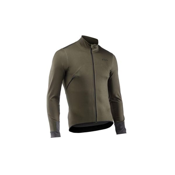 Kurtka rowerowa szosowa gravel NORTHWAVE EXTREME H2O 2. Zielone kurtki męskie Northwave, xl, bez wzorów, sportowe, bez kaptura. Za 563.35 zł.