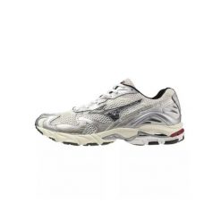 Buty Mizuno Wave Rider 10 Białe/Czarne/Czerwone. Białe buty sportowe na co dzień damskie Mizuno, bez wzorów, z materiału, mizuno wave. Za 721.35 zł.