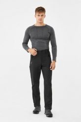 Spodnie skitourowe męskie Viking Triper. Szare spodnie materiałowe męskie VIKING, bez wzorów, z elastanu, sportowe, z podwyższonym stanem. Za 499.90 zł.
