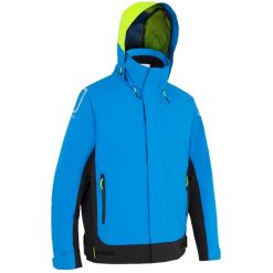 Bluza żeglarska męska Tribord Sailing 500. Czarne bluzy z kapturem męskie TRIBORD, m, z materiału. Za 399.99 zł.