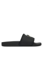 KARL LAGERFELD Klapki Kondo 2.0 KL80905A Czarny. Czarne klapki damskie Karl Lagerfeld, bez wzorów, z tworzywa sztucznego, bez obcasa. Za 389.99 zł.