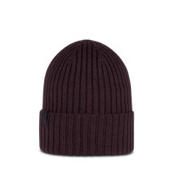 Czapka zimowa Buff Knitted Norval. Czerwone czapki męskie Buff, na zimę, bez wzorów, z wełny. Za 227.50 zł.