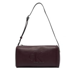 Torebka Calvin Klein. Brązowe torebki klasyczne damskie CALVIN KLEIN, bez wzorów, bez dodatków. Za 369.99 zł.