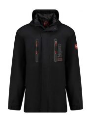 Geographical Norway Kurtka przejściowa "Ayoube" w kolorze czarnym rozmiar: XXL. Czarne kurtki męskie Geographical Norway, xxl, bez wzorów, bez kaptura. Za 270.45 zł.