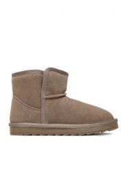 DeeZee Śniegowce DZKD-MX04 Szary. Szare kozaki dziewczęce DeeZee, bez wzorów, z materiału, bez obcasa. Za 249.99 zł.