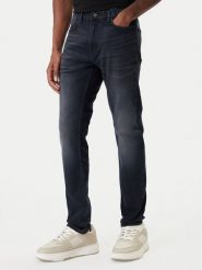 HUGO Jeansy 50555175 Granatowy Extra Slim Fit. Niebieskie jeansy męskie Hugo. Za 449.99 zł.