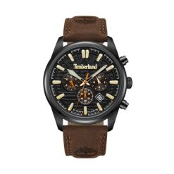 Zegarek Męski Timberland TDWGF0009603. Czarne zegarki męskie Timberland, ze stali. Za 721.55 zł.