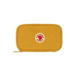 Portfel Fjallraven Kanken Travel Wallet - ochre. Żółte portfele damskie Fjällräven, bez wzorów. Za 224.99 zł.