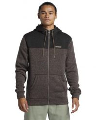 Bluza na zamek dla Mężczyzn KELLER BLOCK. Brązowe bluzy z kapturem męskie Quiksilver, m, z materiału. Za 379.00 zł.