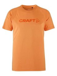 Craft Koszulka sportowa "Core Essence" w kolorze pomarańczowym rozmiar: XL. Pomarańczowe t-shirty sportowe męskie Craft, xl, bez ramiączek, outdoorowe. Za 57.06 zł.