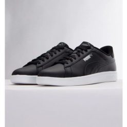 Buty Puma Smash 3.0 L M 39098702 czarne. Czarne buty sportowe na co dzień męskie z gumy, bez zapięcia. Za 353.06 zł.