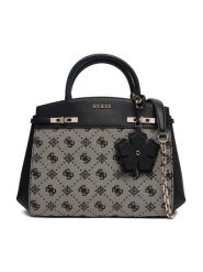 Guess Torebka Melinda HWJP99 02060 Czarny. Czarne torebki klasyczne damskie Guess, z aplikacjami, ze skóry, bez dodatków. Za 679.99 zł.