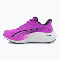 Buty do biegania damskie PUMA Electrify Nitro 4. Fioletowe obuwie do biegania damskie Puma. Za 319.99 zł.