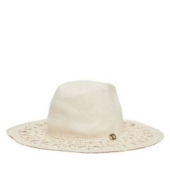 Kapelusz TWINSET. Białe kapelusze damskie Twinset, bez wzorów. Za 279.99 zł.