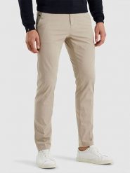 Vanguard Spodnie chino w kolorze beżowym rozmiar: W32/L34. Brązowe spodnie materiałowe męskie VANGUARD, bez wzorów. Za 224.52 zł.