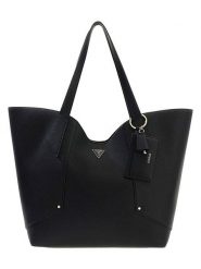 Guess Shopper bag w kolorze czarnym - 53 x 35 x 15 cm rozmiar: onesize. Czarne shopper bag damskie Guess, z aplikacjami, z materiału, na ramię, bez dodatków. Za 389.95 zł.
