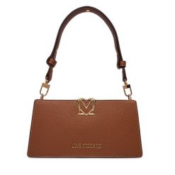 Torebka LOVE MOSCHINO. Brązowe torebki klasyczne damskie Love Moschino, bez wzorów, bez dodatków. Za 879.99 zł.