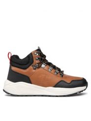 Champion Sneakersy Climb Rx Mid B Gs S32441-CHA-MS053 Brązowy. Brązowe buty sportowe chłopięce CHAMPION, ze skóry, bez zapięcia. Za 179.99 zł.