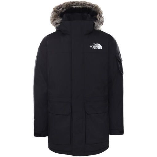 Kurtka turystyczna zimowa męska The North Face M Recycled Mcmurdo Parka. Czarne kurtki męskie The North Face, na zimę, m, bez wzorów. Za 1,875.00 zł.