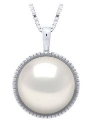 Mitzuko Srebrny naszyjnik z zawieszką - dł. 42 cm rozmiar: onesize. Białe naszyjniki damskie Mitzuko, srebrne. Za 252.99 zł.