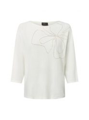 S.Oliver BLACK LABEL Swetry Kobiety Bawełna biały, 44. Białe swetry klasyczne damskie s.Oliver Black Label, s, z bawełny, bez kołnierzyka. Za 279.95 zł.