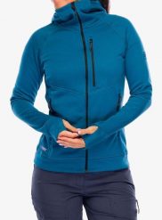 Bluza polarowa damska Turbat Peak. Niebieskie bluzy z kapturem damskie TURBAT, m, z materiału. Za 439.99 zł.