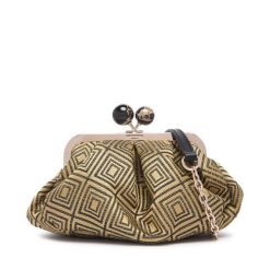 Torebka Weekend Max Mara. Żółte torebki klasyczne damskie Weekend Max Mara, bez wzorów, wizytowe, bez kołnierzyka, bez ramiączek. Za 2,439.00 zł.