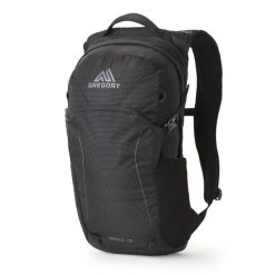 Plecak turystyczny Gregory Nano 18L. Czarne plecaki damskie Gregory, bez wzorów, z materiału, wakacyjne. Za 289.99 zł.