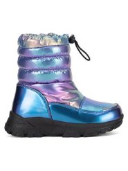 Nelli Blu Śniegowce CF2914-1 Fioletowy. Fioletowe śniegowce dziewczęce Nelli Blu, z materiału. Za 129.99 zł.