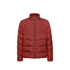 Kurtka puchowa z zamkiem Geox Magnete. Brązowe kurtki męskie Geox, m, bez wzorów, z puchu, bez kaptura. Za 442.99 zł.