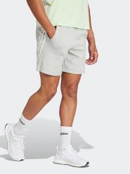 Adidas Szorty dresowe w kolorze szarym rozmiar: S. Szare szorty męskie Adidas, z dresówki, bez kołnierzyka. Za 127.35 zł.
