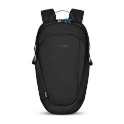 Plecak antykradzieżowy Pacsafe ECO Backpack 25L Econyl. Czarne plecaki damskie Pacsafe, bez wzorów. Za 875.99 zł.
