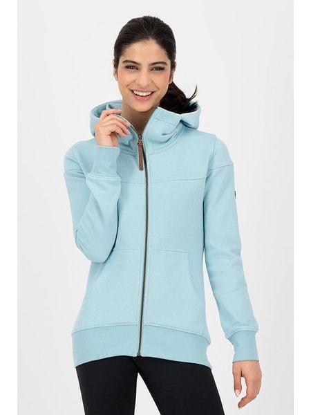 Alife and kickin Sweter "IsamiAK" w kolorze błękitnym rozmiar: M. Niebieskie swetry klasyczne damskie Alife and Kickin, m, bez kołnierzyka. Za 170.07 zł.