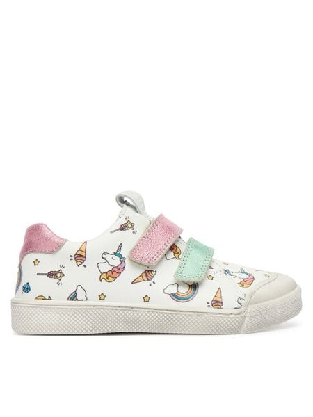 Froddo Sneakersy Rosario G2130316-55 S Biały. Białe buty sportowe dziewczęce Froddo, bez wzorów, ze skóry, bez zapięcia. Za 239.99 zł.