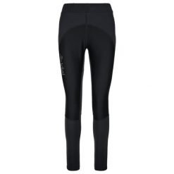 Damskie legginsy do biegania Kilpi KARANG-W. Czarne legginsy damskie Kilpi, l, bez wzorów. Za 370.41 zł.